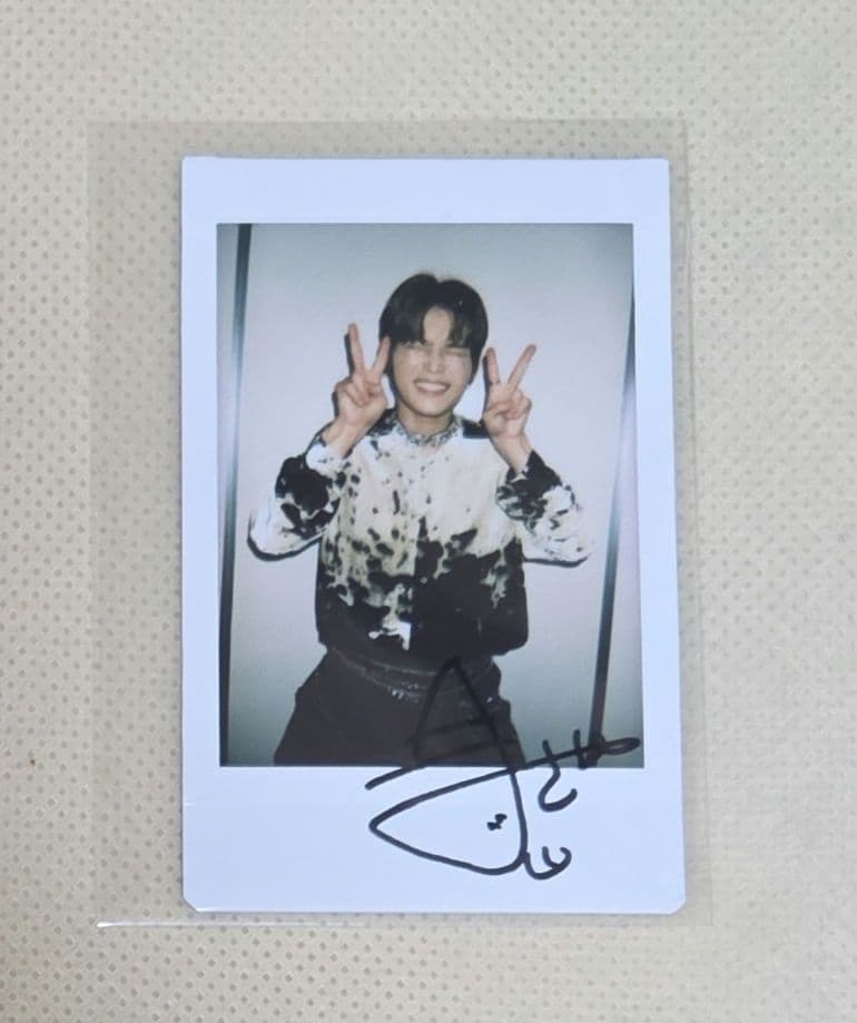 INI 木村柾哉　サイン入りチェキ