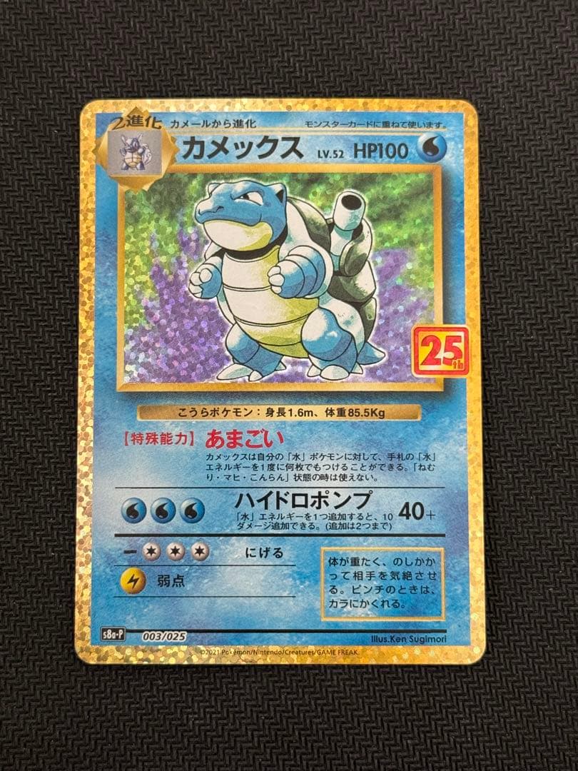 003/025 カメックス 25th