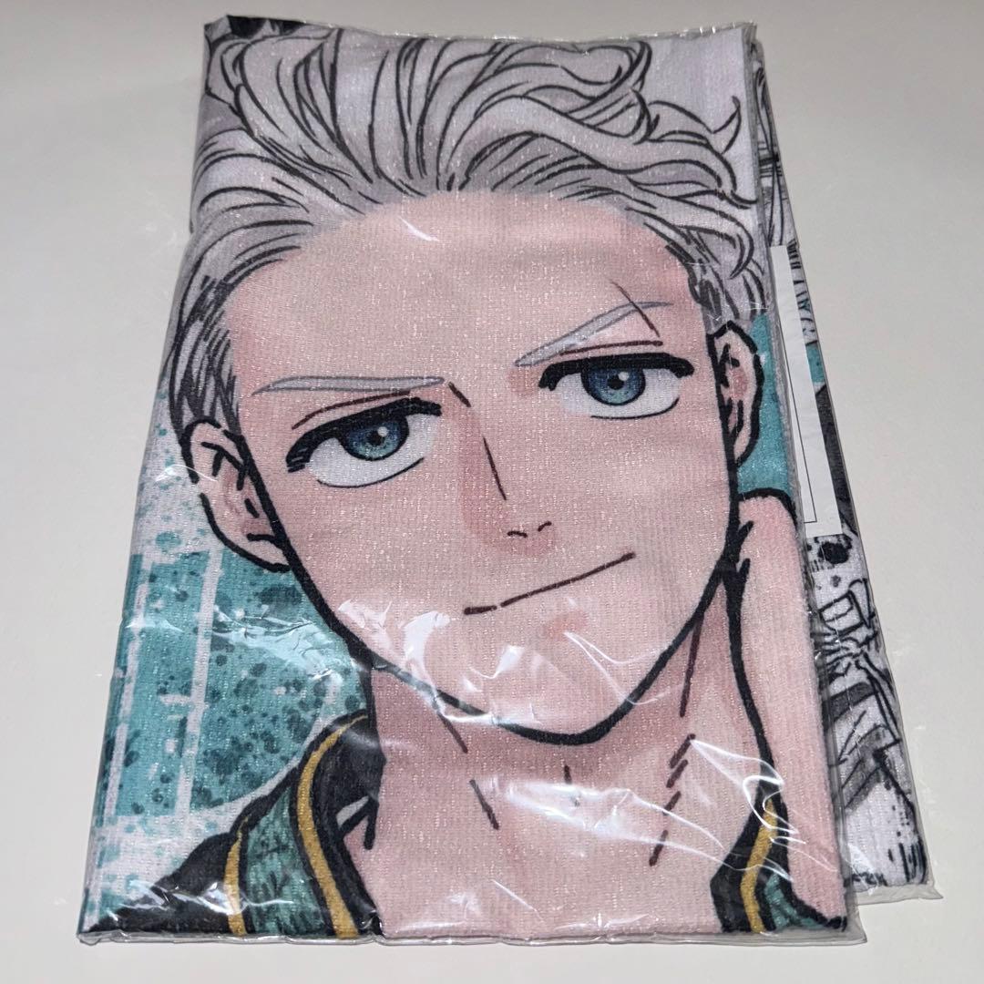 梅宮一 WINDBREAKER ウィンブレ 原作 大判タオル プリンセスカフェ