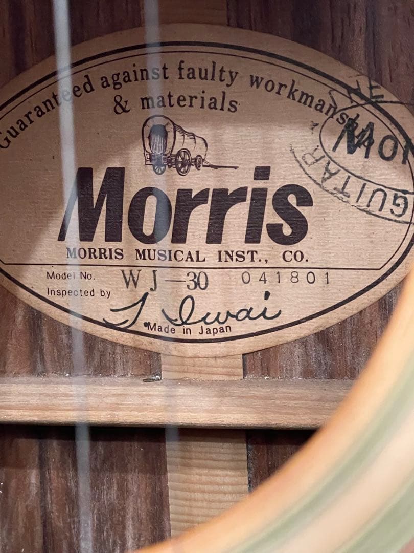 Morris W-30 アコースティックギター