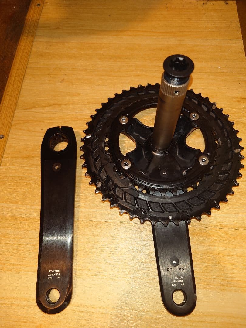 105クランク　FC-R7100 　170mm