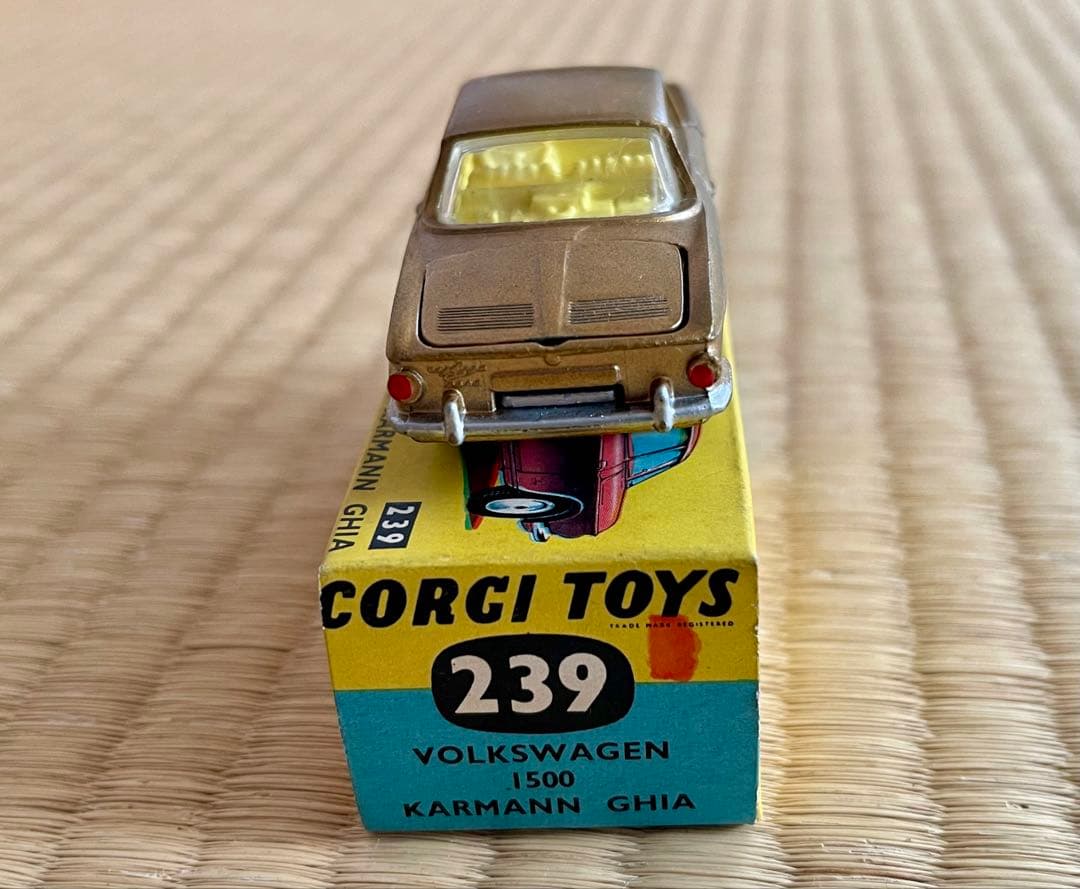 ミニカー Corgi Toys Volkswagen 1500 Karmann Ghia