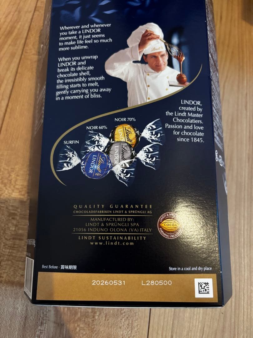 新品未開封♡リンツリンドール♡リンツチョコレート♡チョコレートお菓子