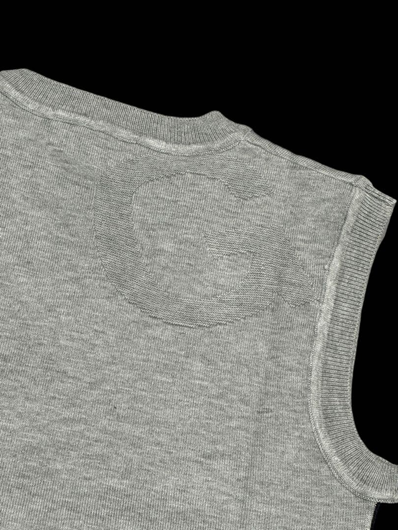 G/FORE韓国ジーフォアレディースニットベストsizeLグレー ②