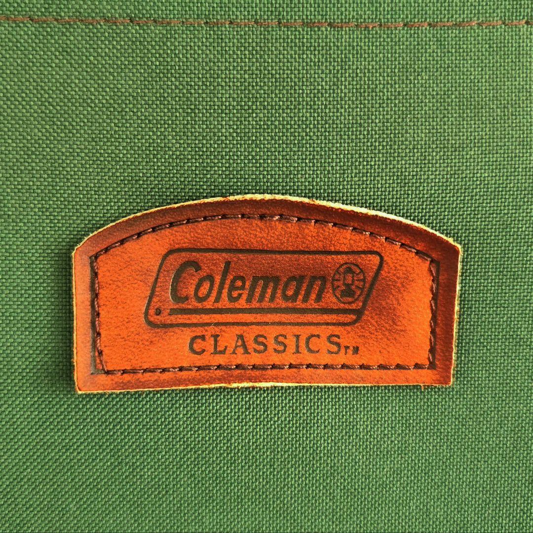 コールマン　折りたたみ　アウトドア　チェア 木製アーム付き