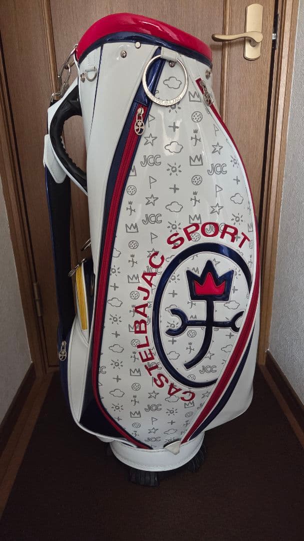 CASTELBAJAC ゴルフバッグ ホワイト