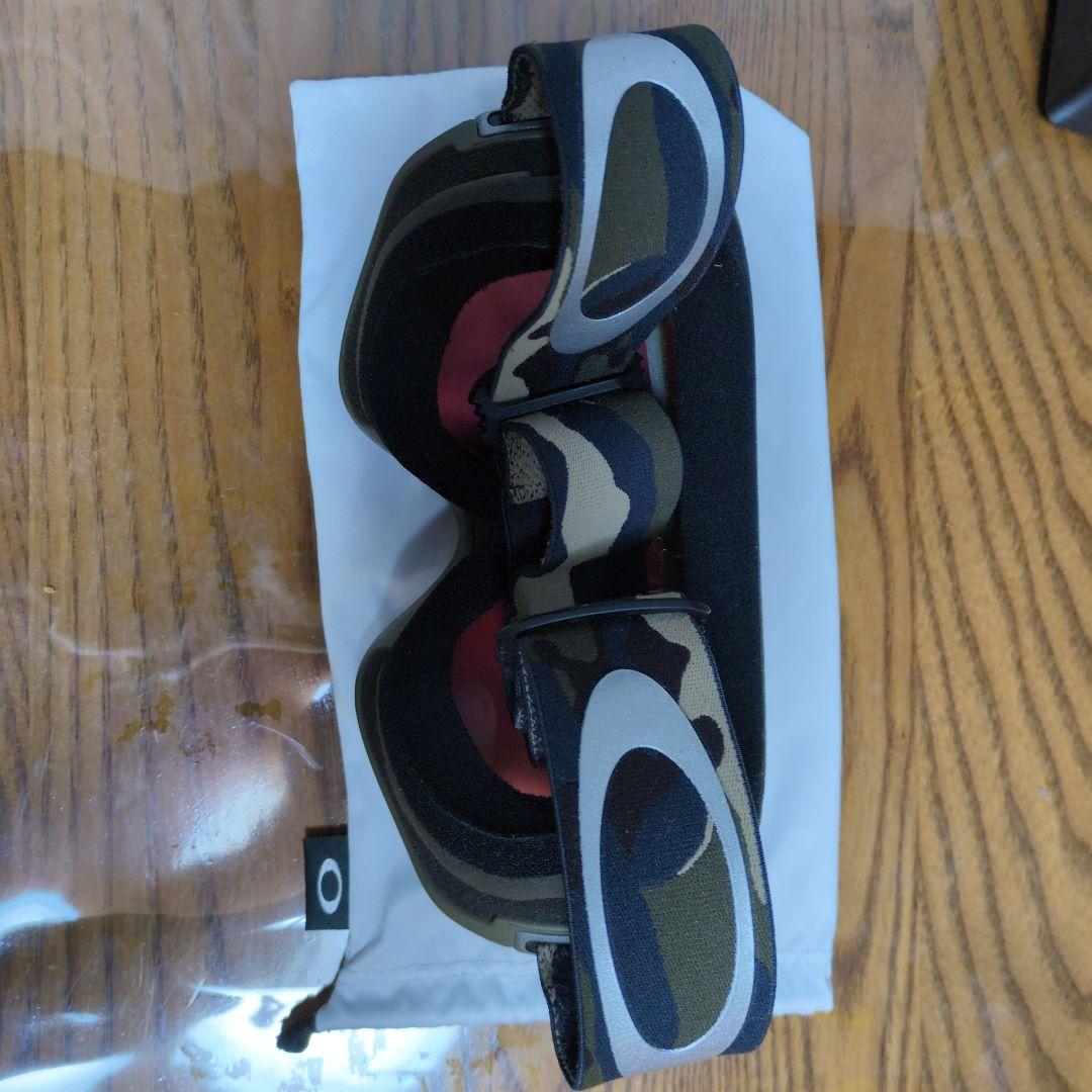 Oakley ゴーグル カモフラージュ グリーンレンズ
