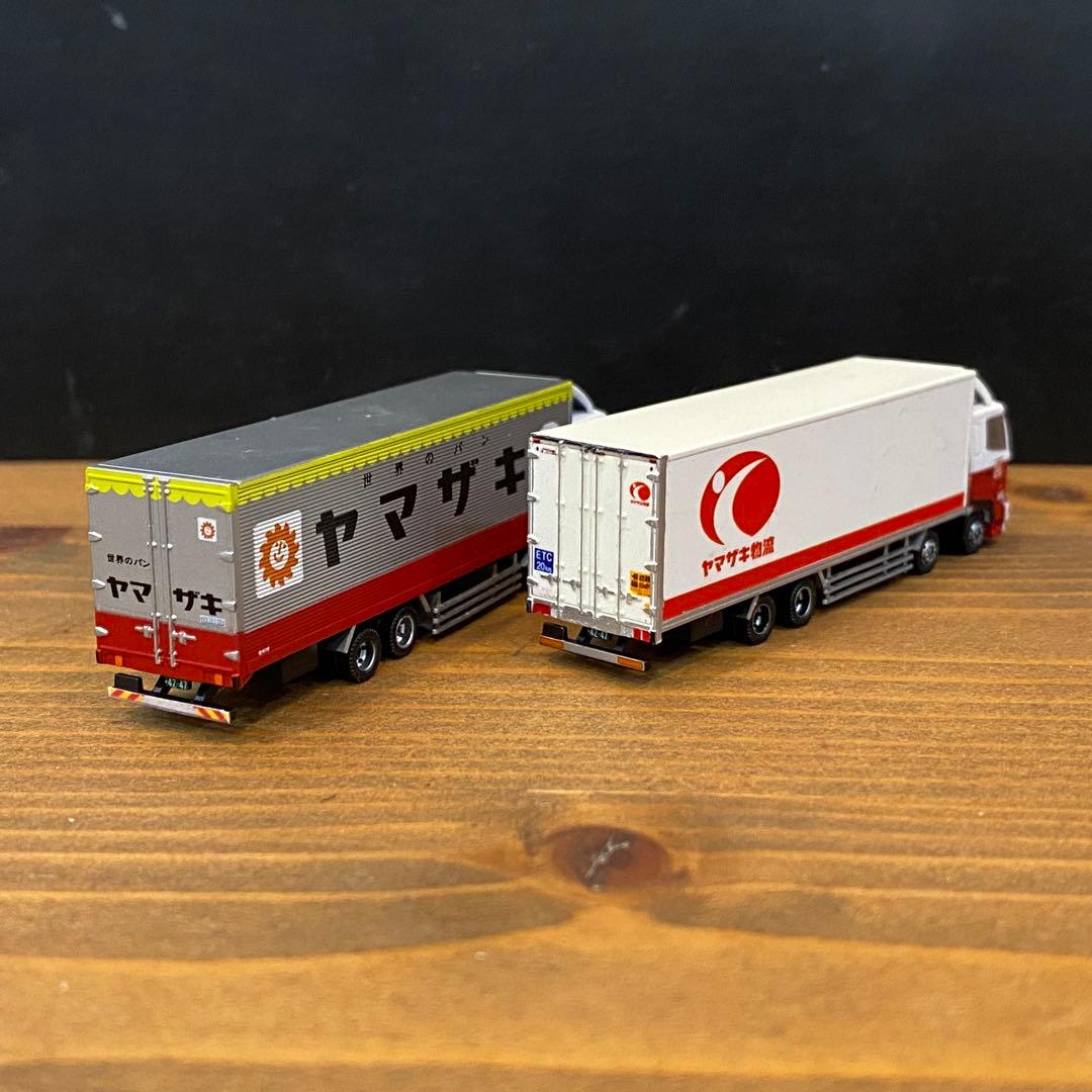 トラックコレクション　ヤマザキ物流2台　新型プロフィアなど加工品　山﨑製パン