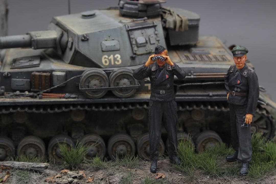 1/35 Ⅳ号戦車　G型　ドラゴン　ジオラマ　プラモデル　模型