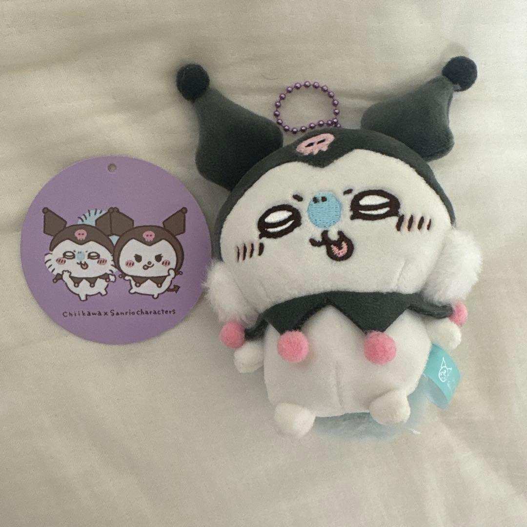 お値下げちいかわ×サンリオキャラクターズ ぷちミニマスコット（モモンガ・クロミ）