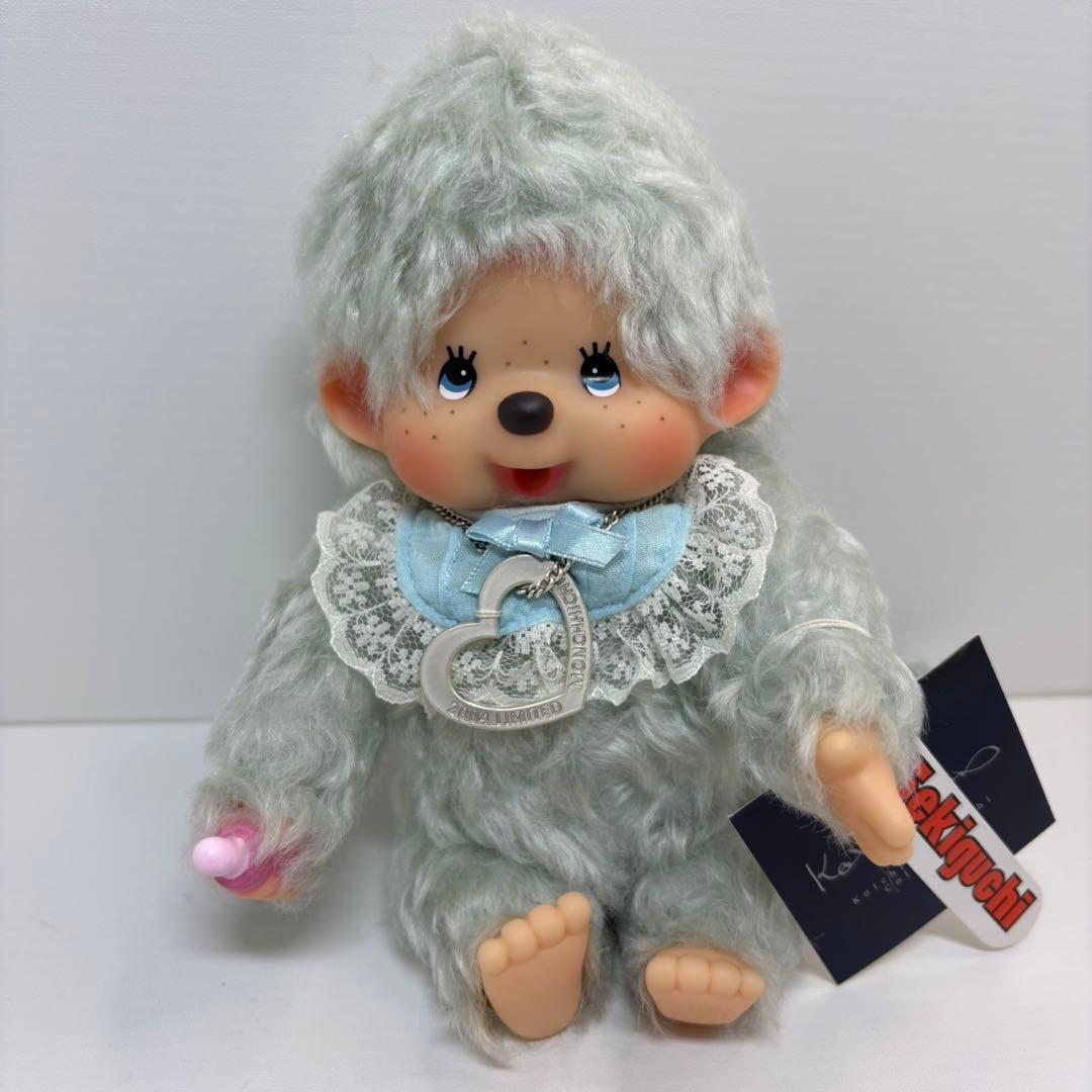 2004年発売 新品 2体セット モヘア モンチッチ monchhichi