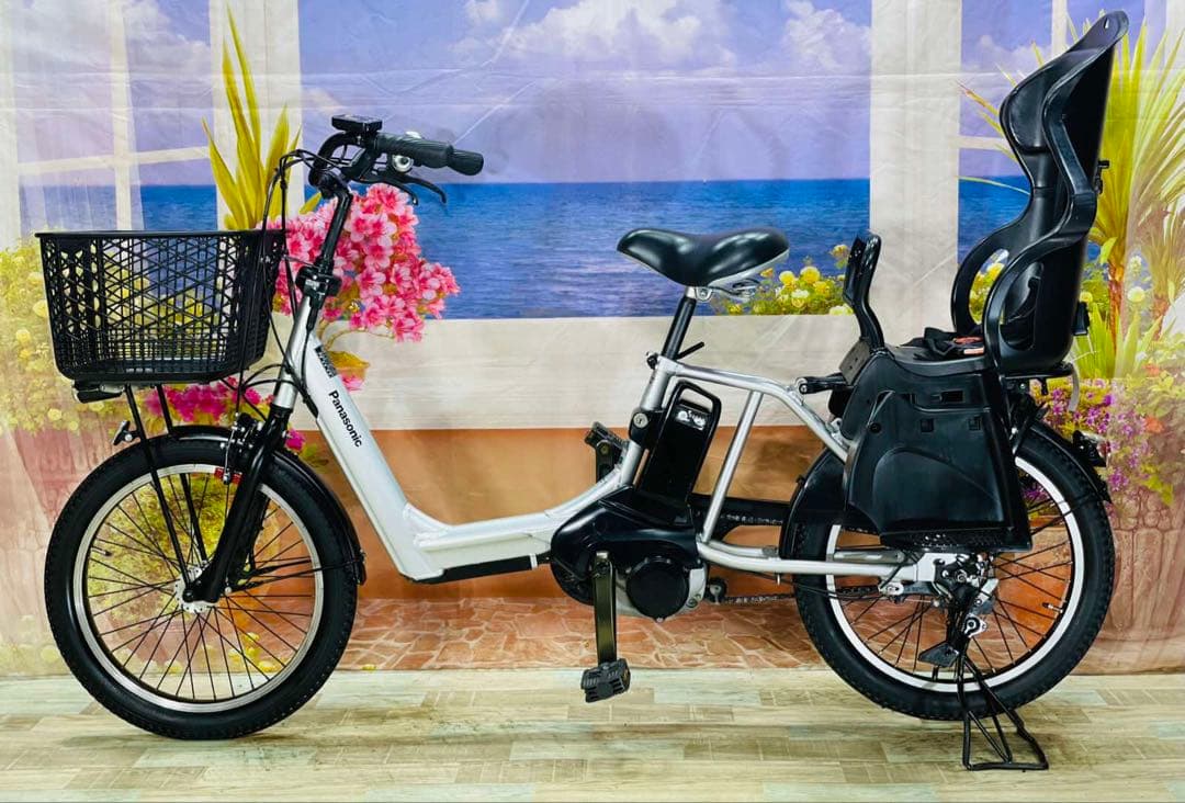 Y2234王様アニーズ⭐️GYUTTO 16AHパナソニック電動アシスト自転車