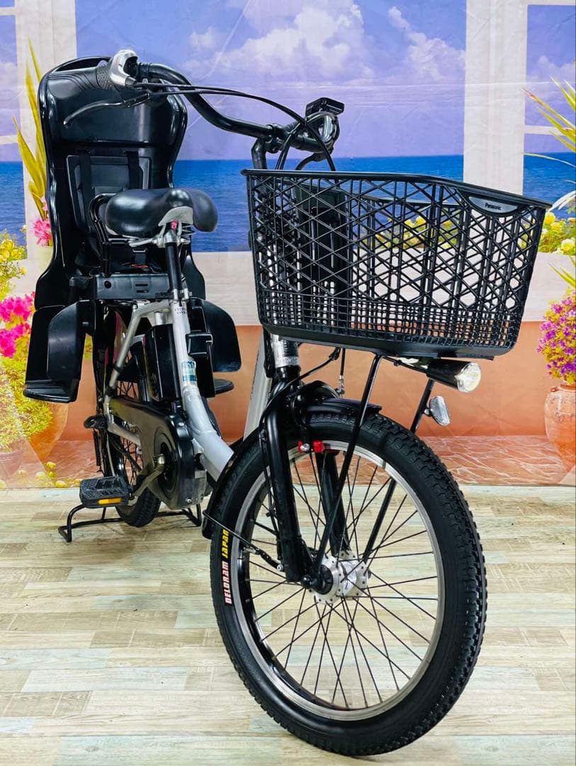 Y2234王様アニーズ⭐️GYUTTO 16AHパナソニック電動アシスト自転車