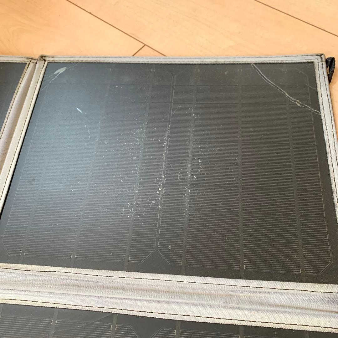 パネル一部破損Smart Tap ポータブル電源 ソーラーパネル対応