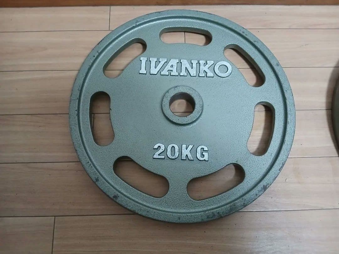 ②IVANKOイヴァンコ ラバープレー20kg x 1枚穴径50mm(同時購入)