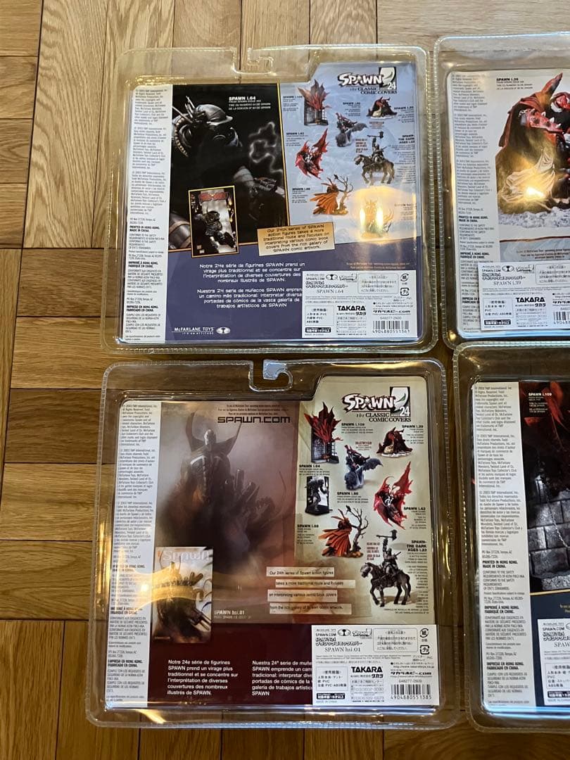 未開封 Spawn Classic Comic Covers 24 6体セット