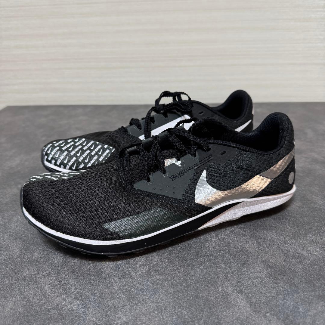 zoom rival waffle 26.5 ブラック クロスカントリー 黒 白