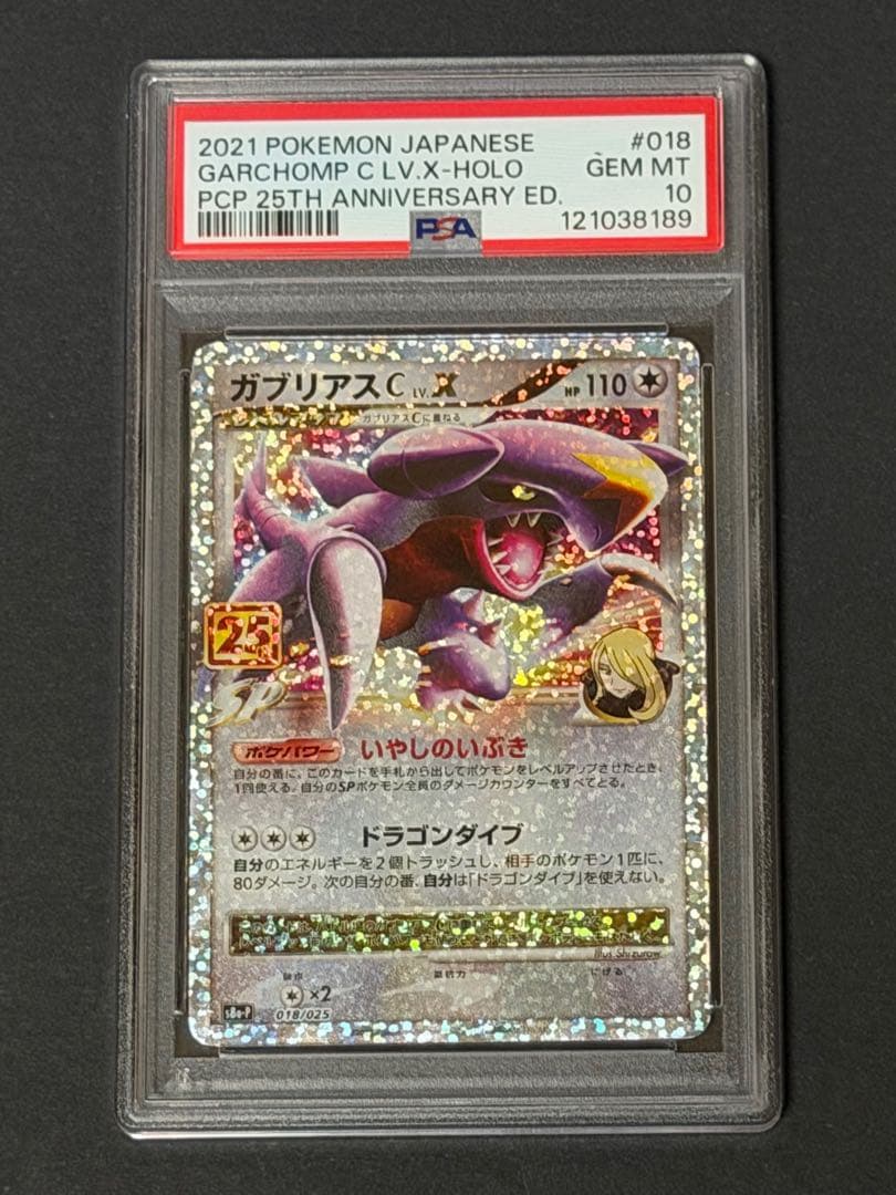 ガブリアスC LV.X-Holo PSA10