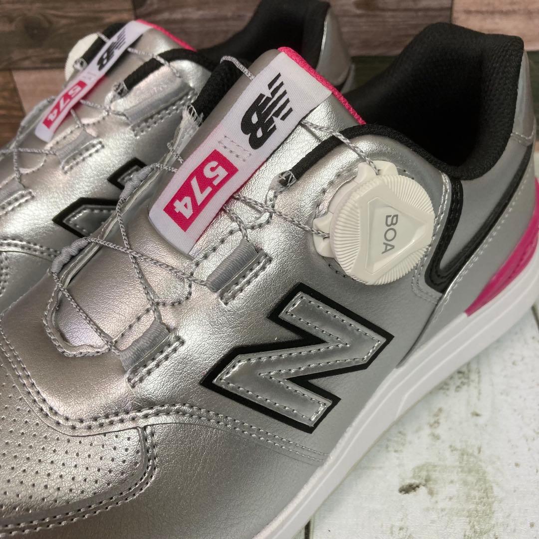 ✨新品✨ ニューバランス 574 v3 BOA ゴルフシューズ　ボア　25cm