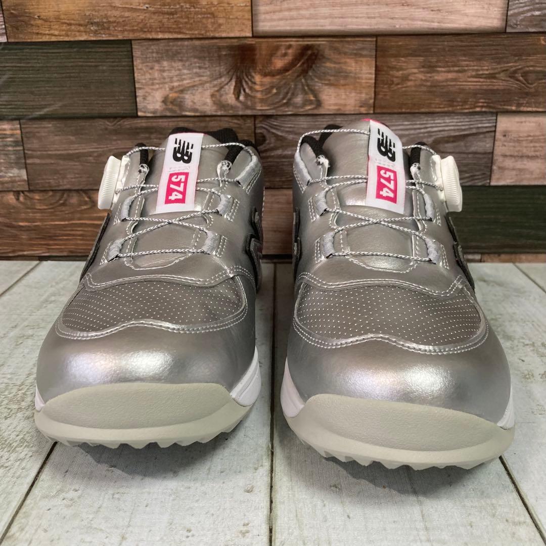 ✨新品✨ ニューバランス 574 v3 BOA ゴルフシューズ　ボア　25cm