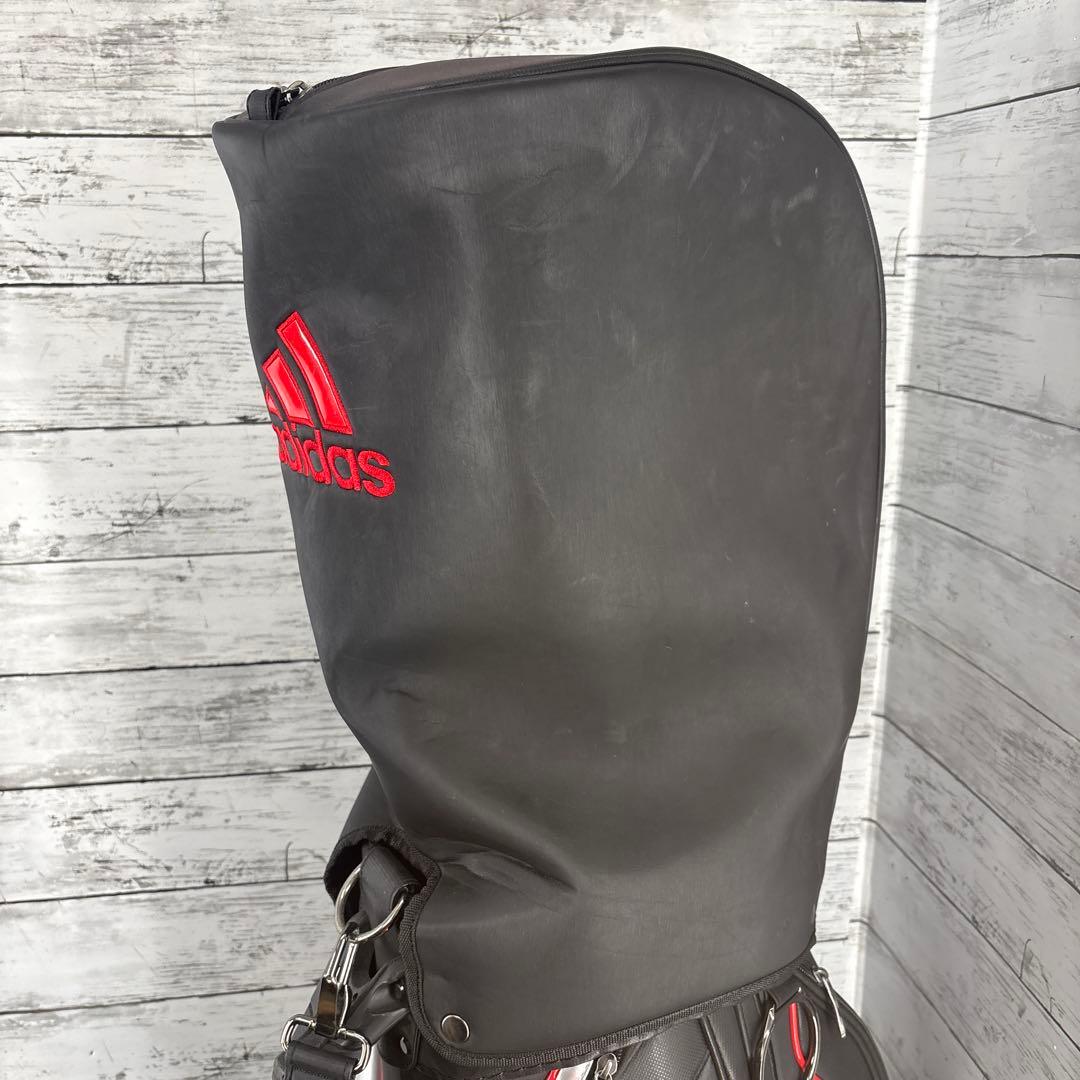 adidas ゴルフバッグ ブラック/レッド