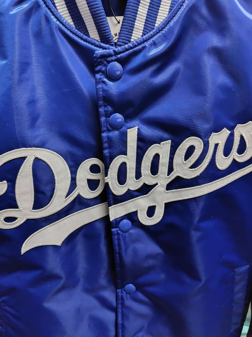 【ともう】MLB ドジャース サテンジャケット