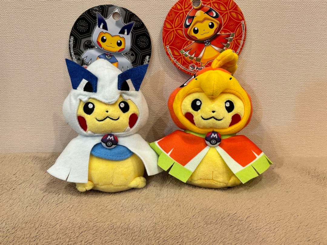 ぽんちょピカチュウ ルギア ホウオウ マスコット