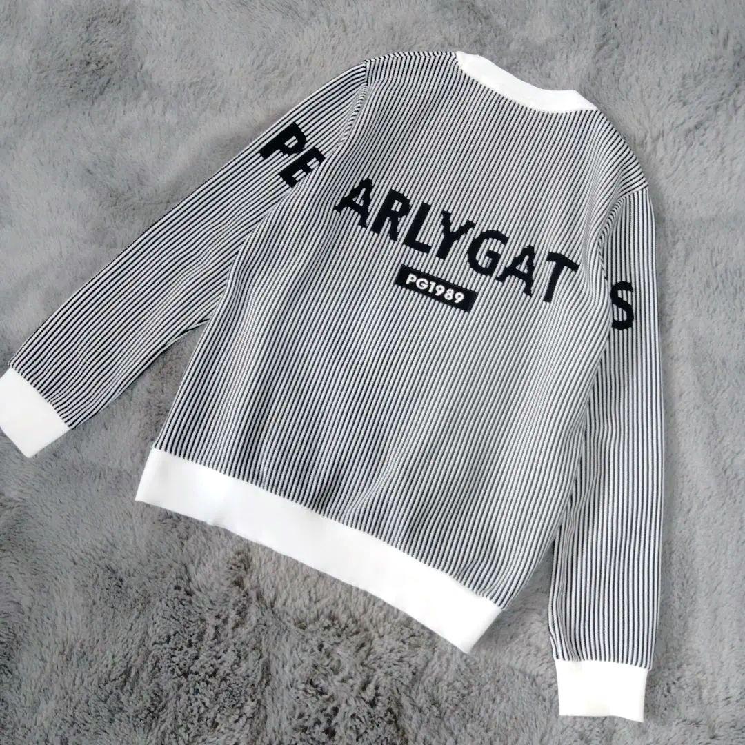 【極美品】PEARLY GATES☆ビッグロゴ☆ニット☆LL ゴルフ/スポーツ