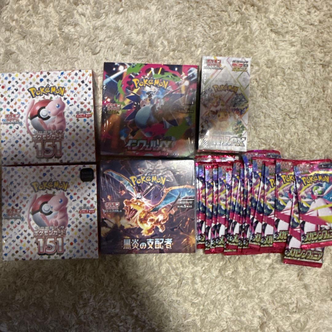 ポケモンカードゲーム BOXまとめ売り　シュリンク付き　インフェルノ　151