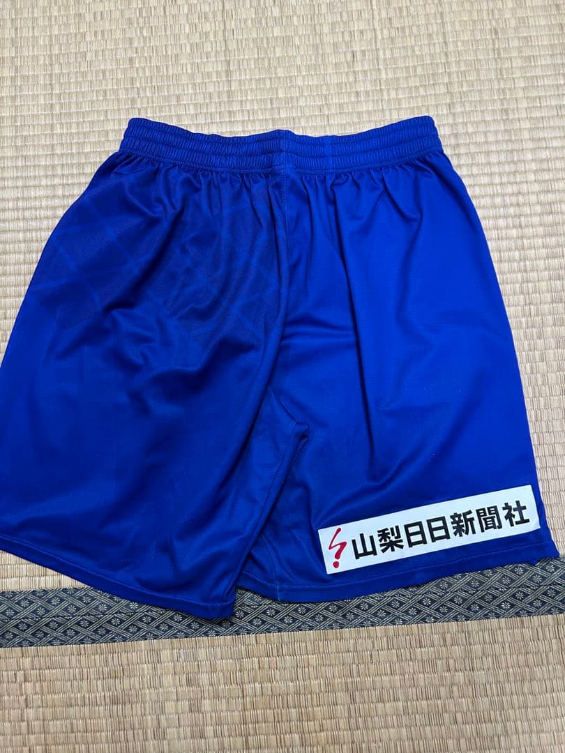 ヴァンフォーレ甲府ユニフォームハーフパンツ XL 青 5番