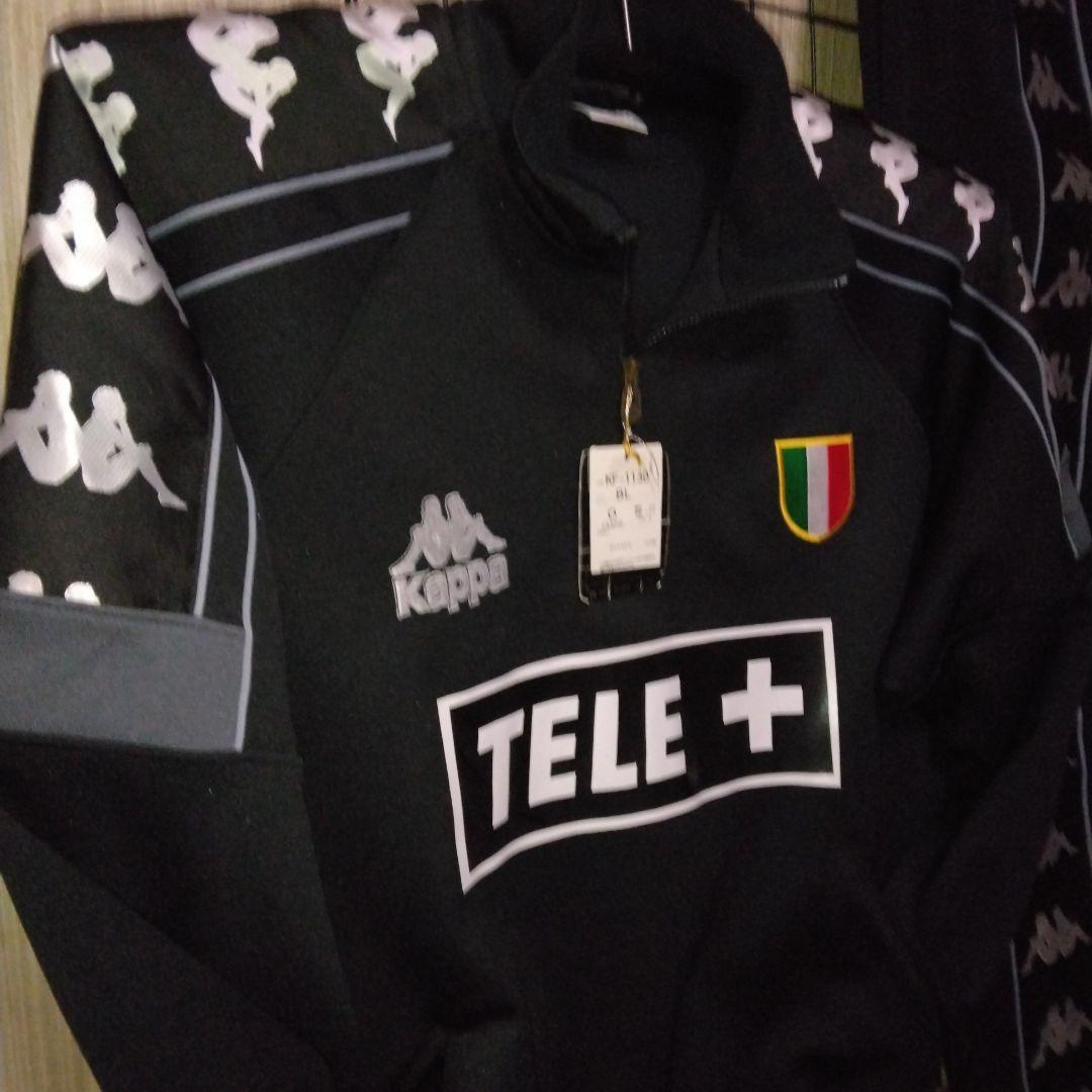 98～99ビンテージKappa ジップアップジャージ 2L 新品タッグ付超貴重