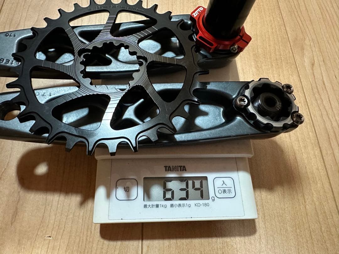 軽量 SRAM X1 EAGLE WIDE クランク 170mm スラム 12S