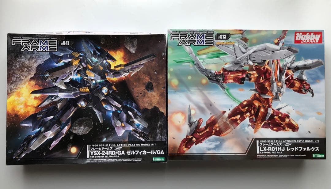 コトブキヤ　フレームアームズ　ゼルフィカール/GA レッドファルクス