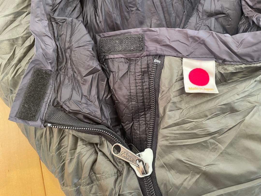 NANGA シュラフ 500STD カーキ色