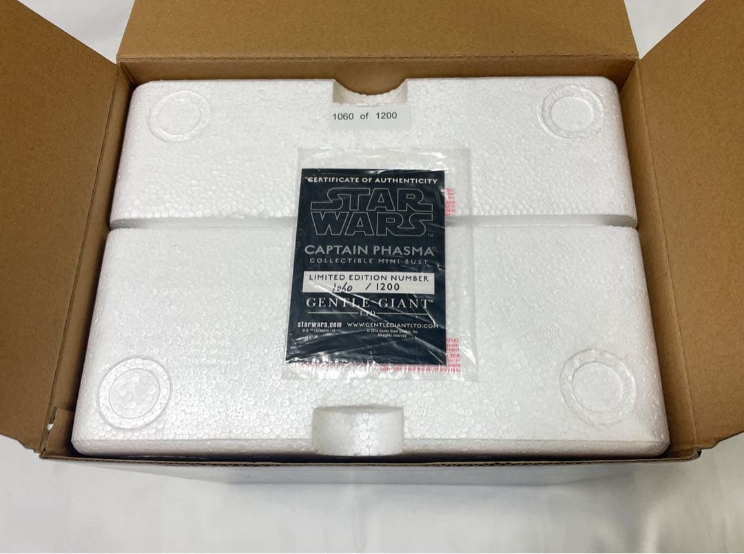 【美品】ジェントルジャイアント　スターウォーズ　ミニバスト　キャプテン・ファズマ