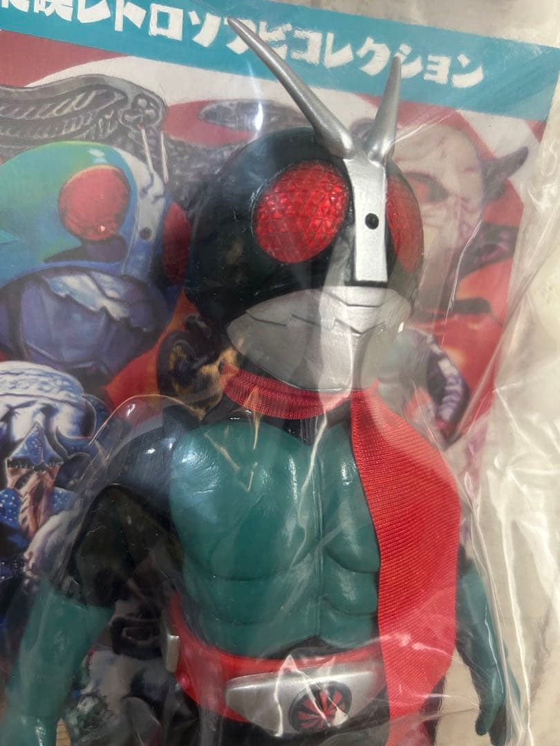 東映レトロソフビコレクション セット売り　仮面ライダー旧1号DX版 旧2号DX版