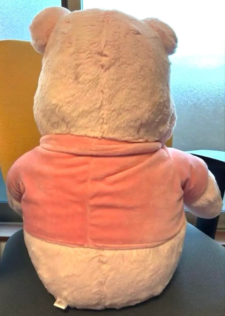 桜プーさん　ぬいぐるみ　特大　初代　スーパーBIG 希少　レア