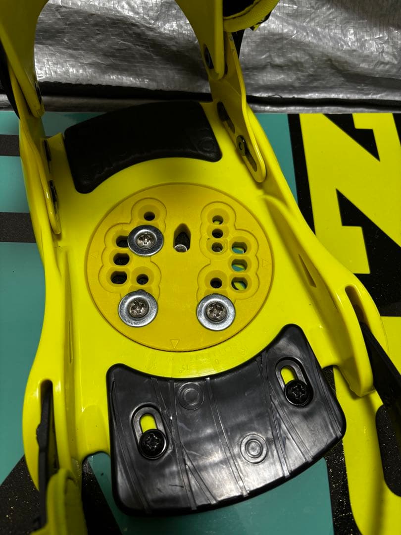 ZUMA イエロービンディング　スノーボード、ブーツ、ケース4点セット