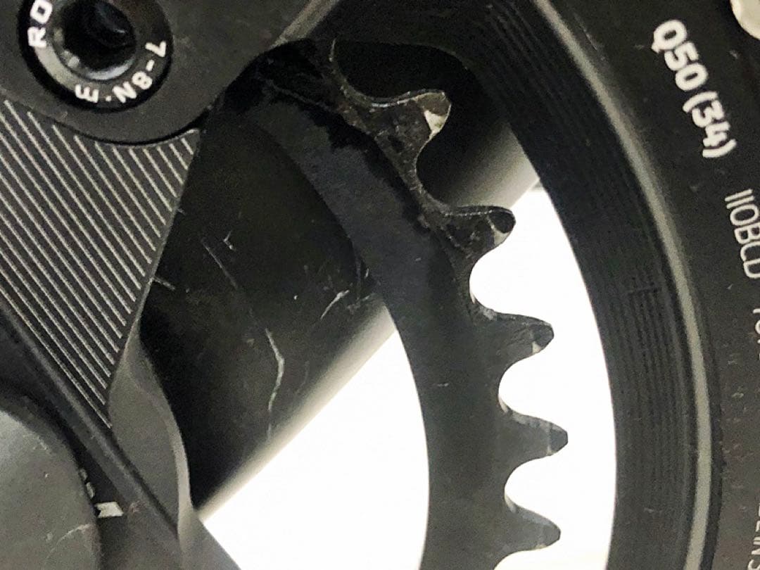 ROTOR ALDHU Q-RINGS 楕円 165mm ショートクランク