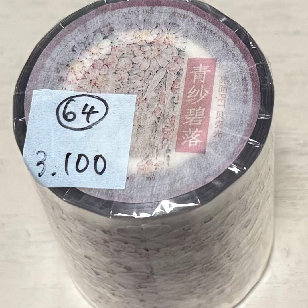 セール64 海外 PETテープ マスキングテープ