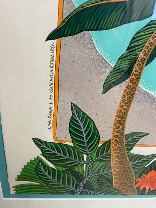 絵画　　花と鳥