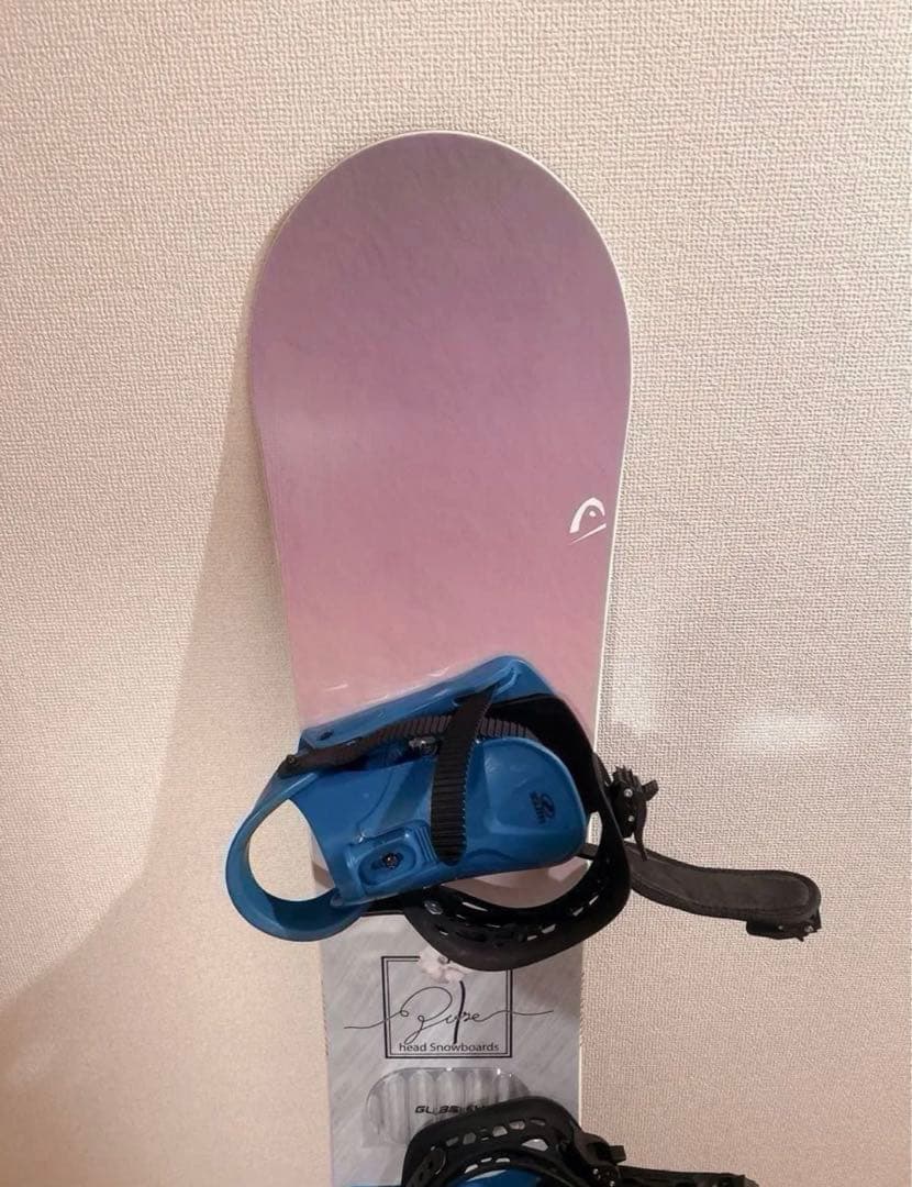 【美品】スノーボード HEAD pure 板 靴 カバー付き ブーツ 4点セット