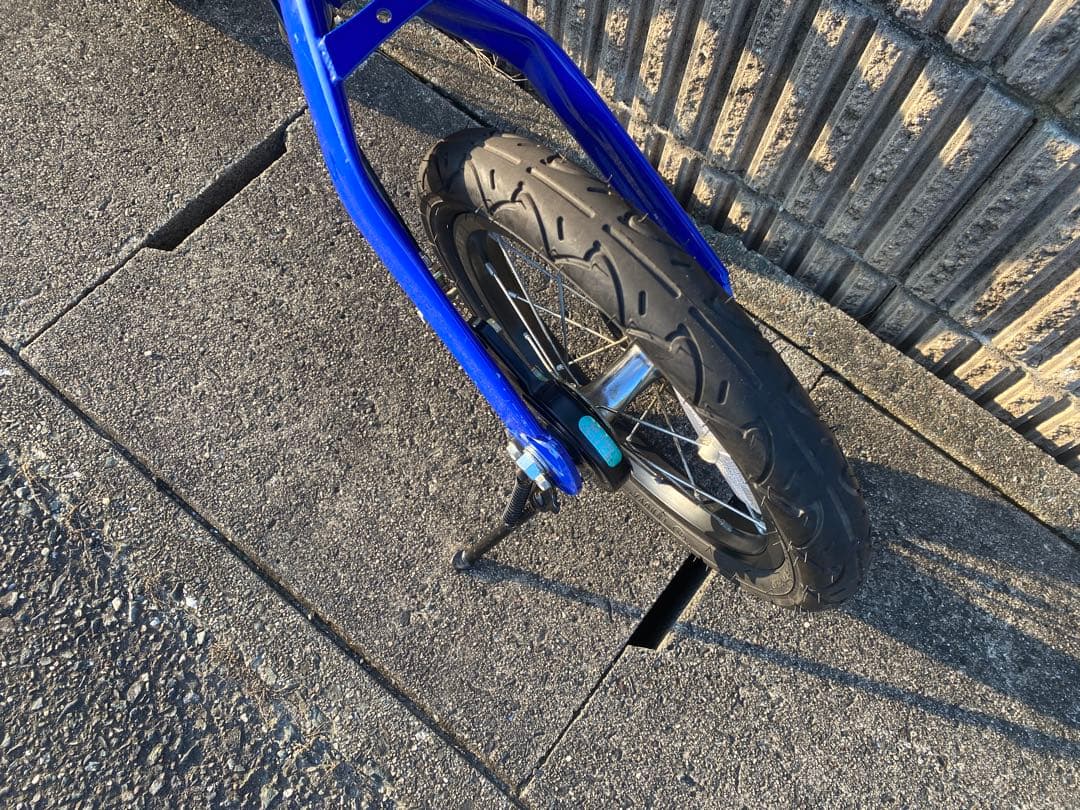 へんしんバイクx14 青　幼児〜小学生まで長く使えるモデルです
