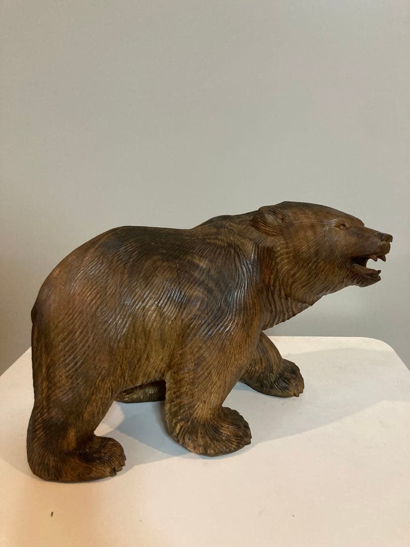 八雲　加藤貞夫　木彫熊　貴重