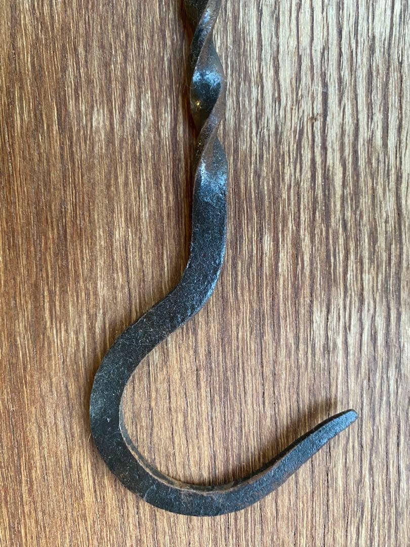 囲炉裏用　自在鉤（白洲正子旧蔵）