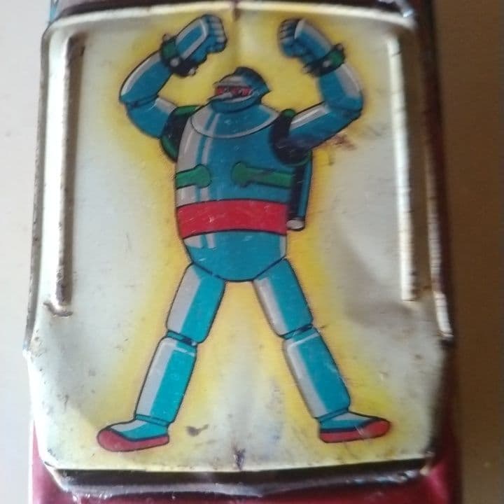 《昭：貴重》鉄人28号 ミニカー 赤