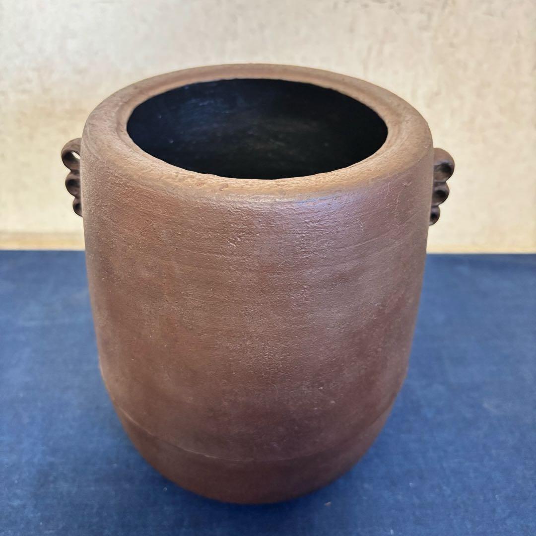 風炉 茶釜 電熱器 畠春齋造 筒釜 面取風炉 野々田電熱器 敷板 茶道具