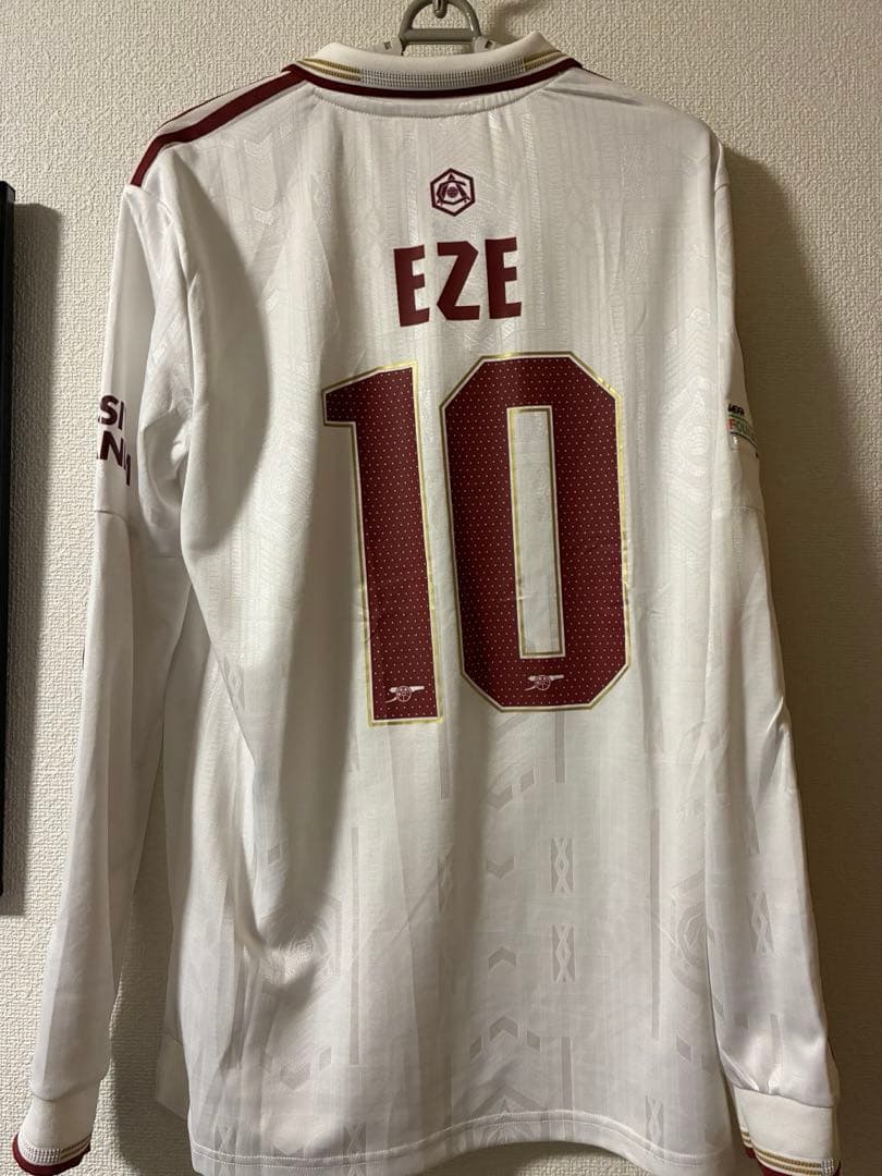 f*ン様 25／26アーセナル EZE 10番 長袖シャツ Lサイズ