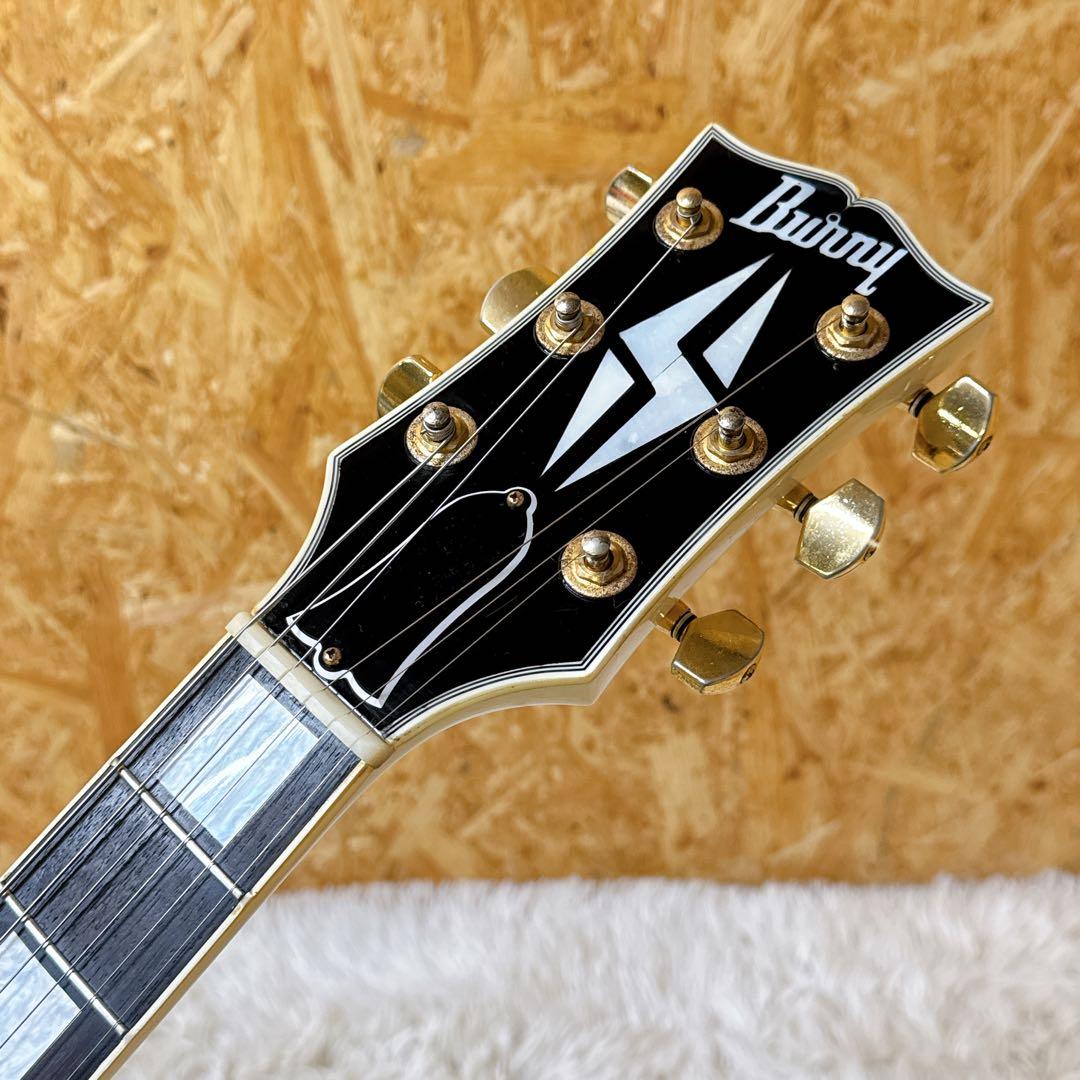 Burny RLC-75(改) レスポールカスタム 3PU仕様 Bigsby搭載