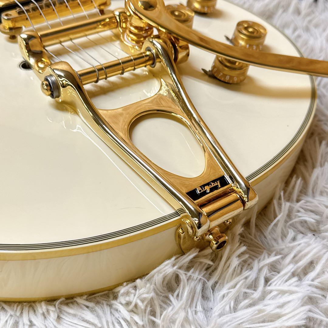 Burny RLC-75(改) レスポールカスタム 3PU仕様 Bigsby搭載